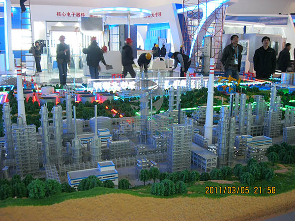 城口县工业模型